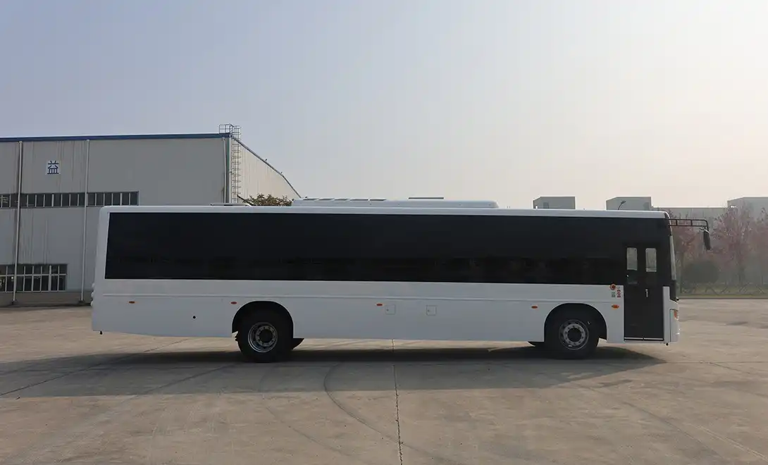 Mining site employee shuttle bus Mining site employee shuttle bus
