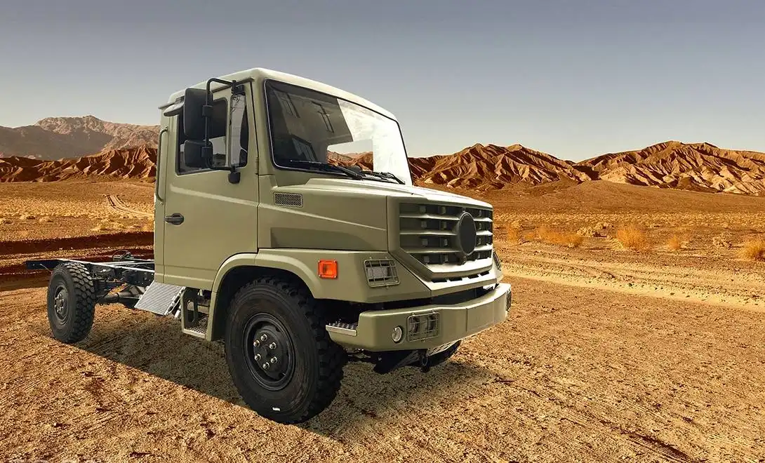 IVECO 4x4 off-road truck modification platform