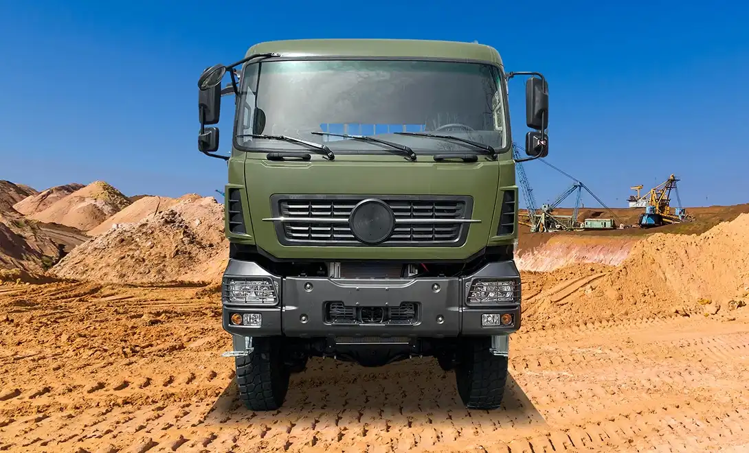 8x8 engineering truck