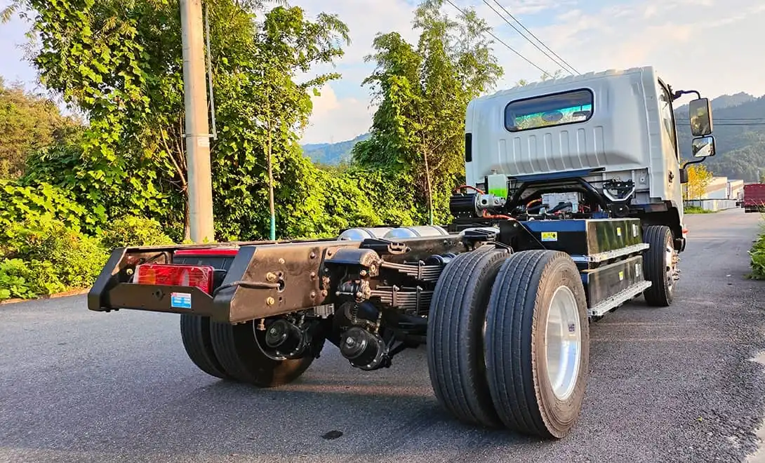 electric light truck chassis