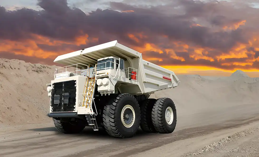 Diesel-Electric Hybrid Mining Truck