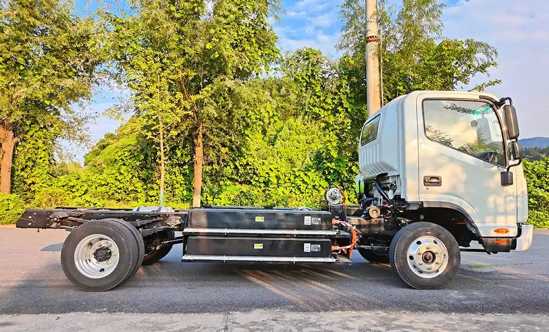 New energy truck chassis