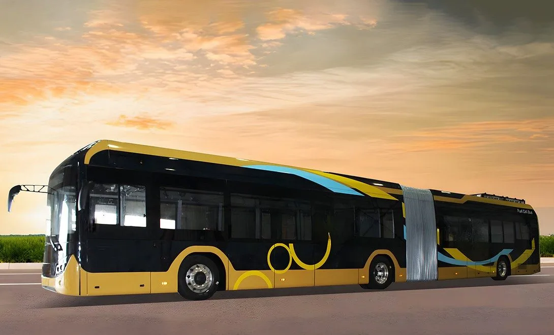 Hydrogen fuel BRT bus