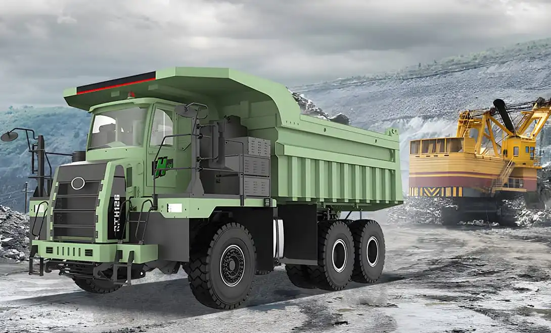 148Ton Hybrid Mining Truck