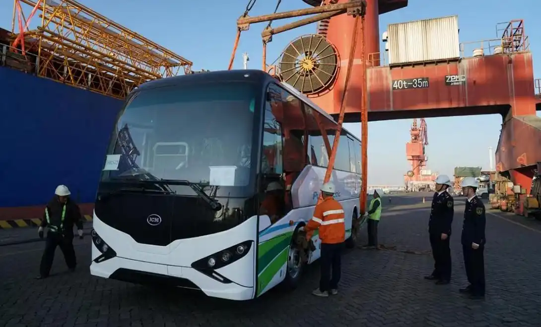 JCM Electric Bus Export
