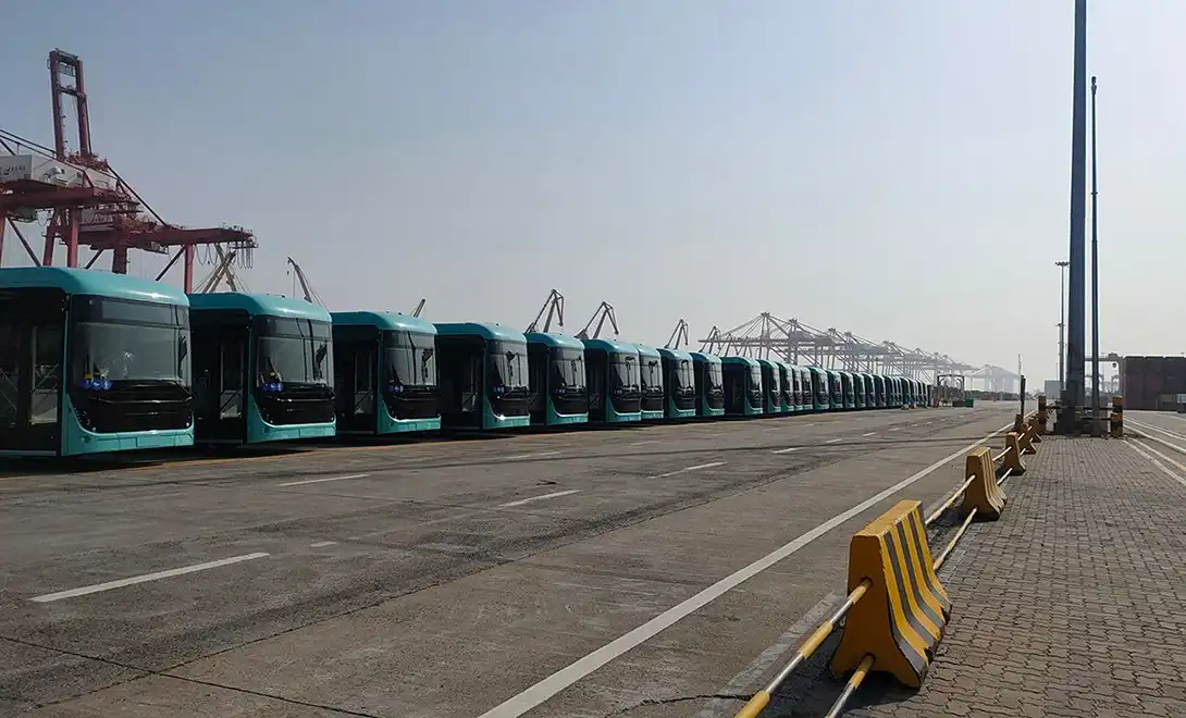 Export 12m electric city bus Export 12m electric city bus