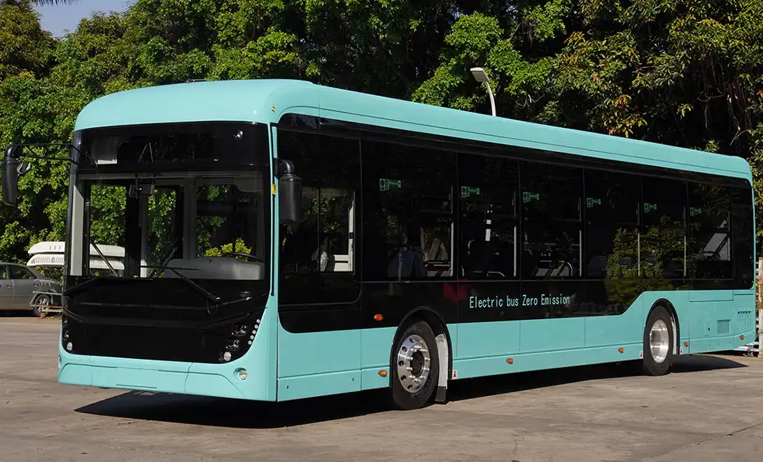 High capacity 12m electric city bus solution