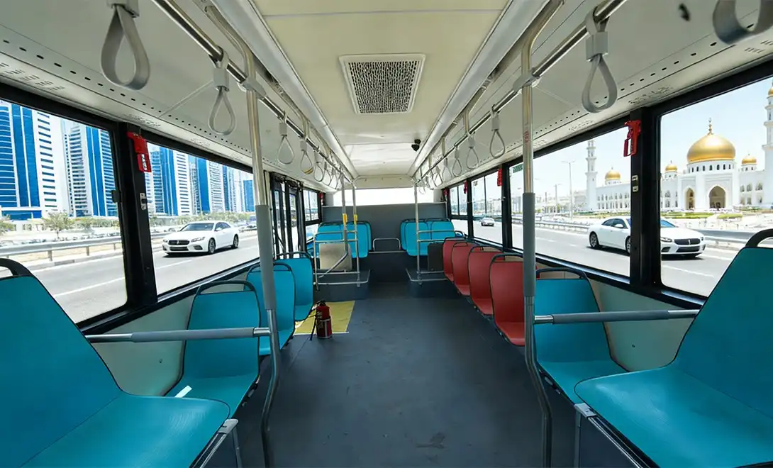 300 km range electric city bus