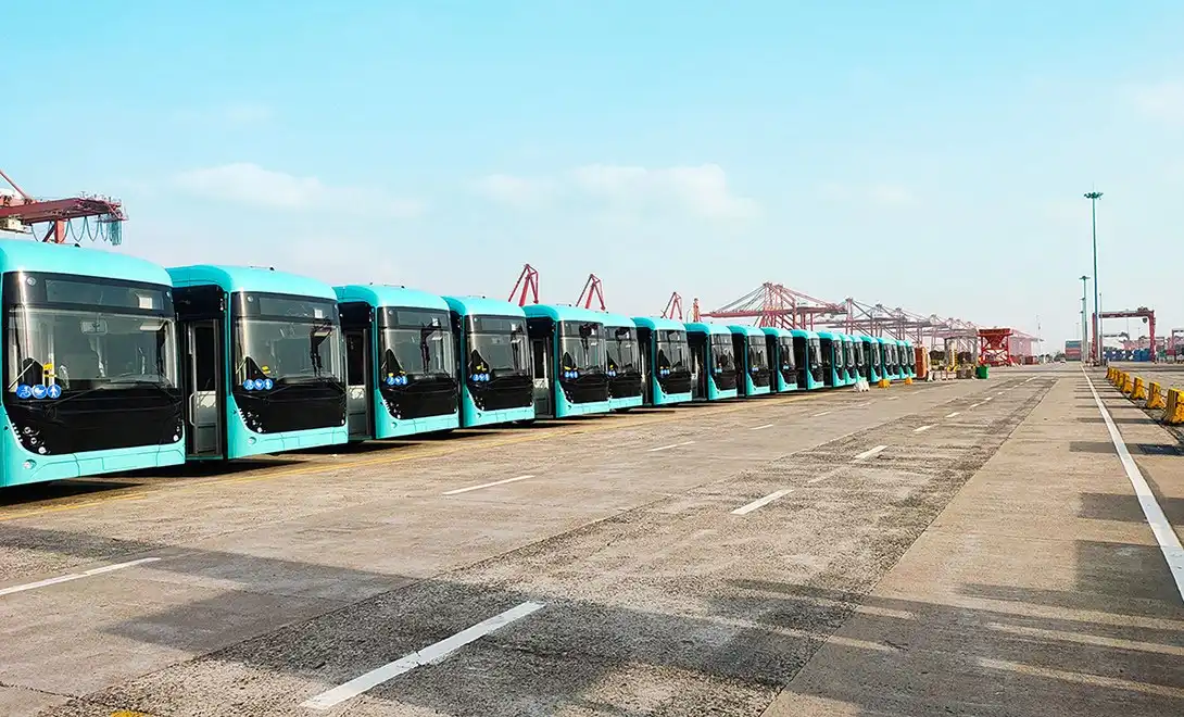 JCM Export 12m electric city bus