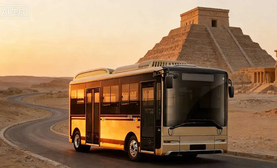 Low floor 7m electric city bus