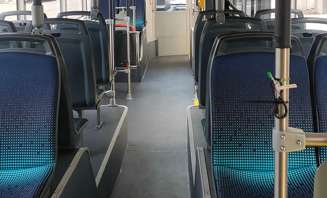 12m low floor electric city bus