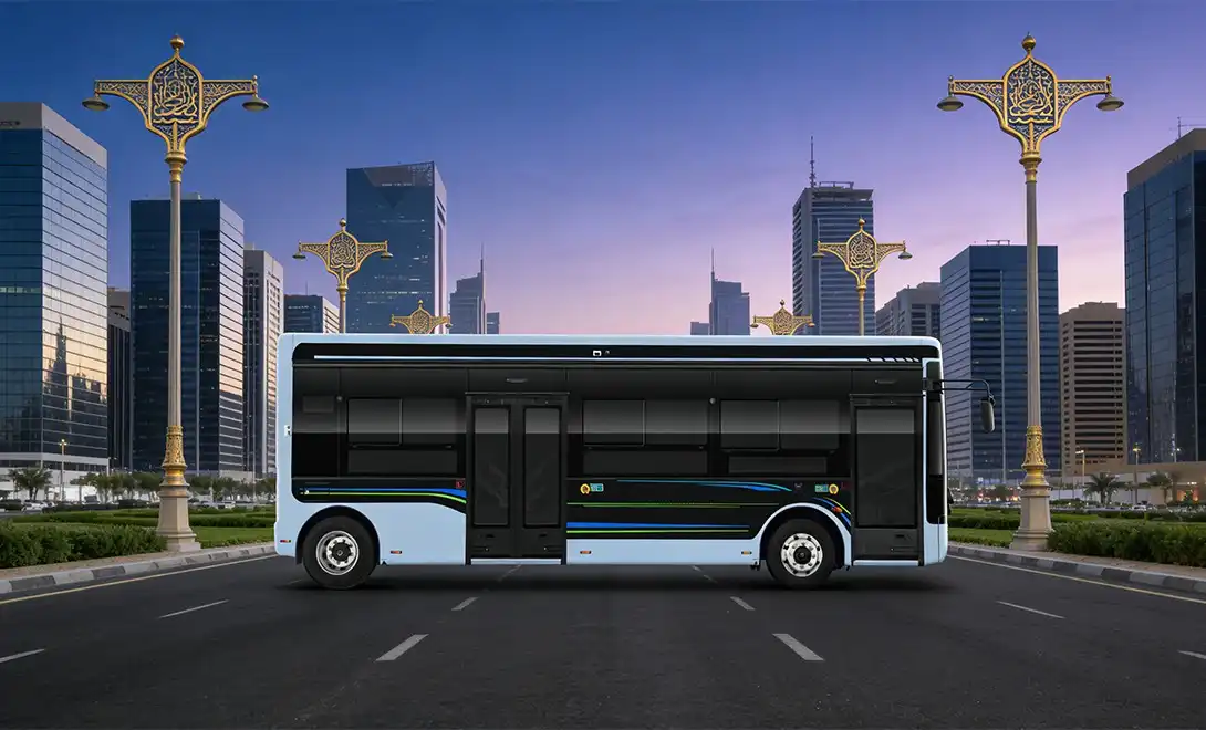 Pure electric city bus 8.5m