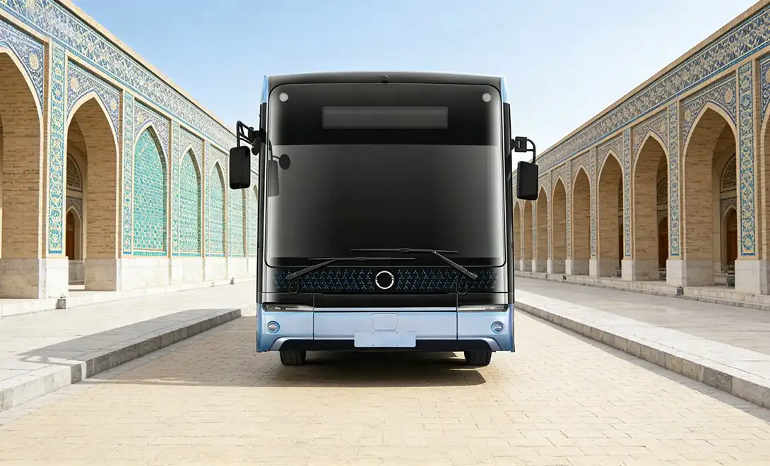 8.5m Electric city bus with wheelchair area