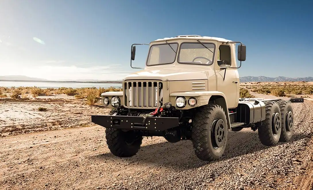 25ton 6x6 off-road truck chassis specifications