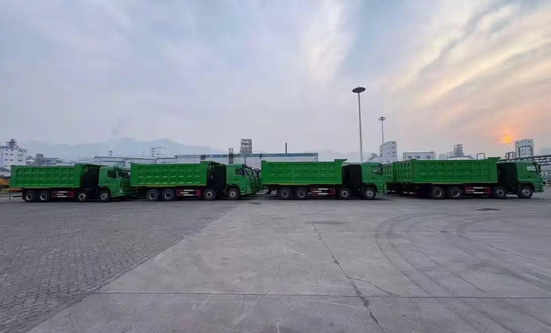 400kWh Battery Electric Dump Truck