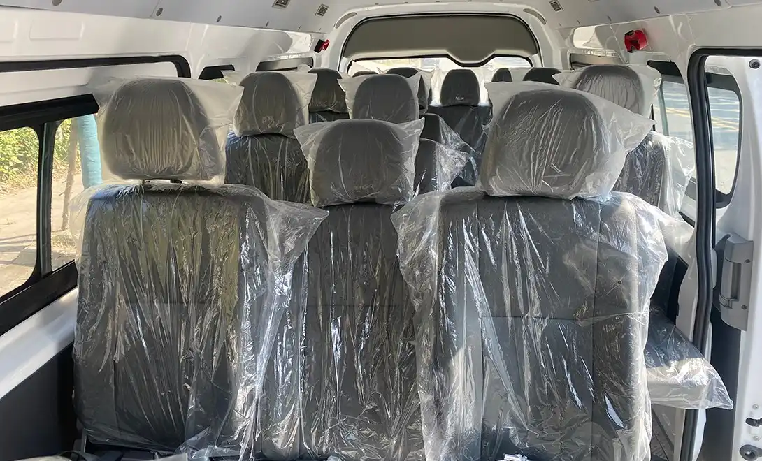 Electric light van 7–15 seats specifications