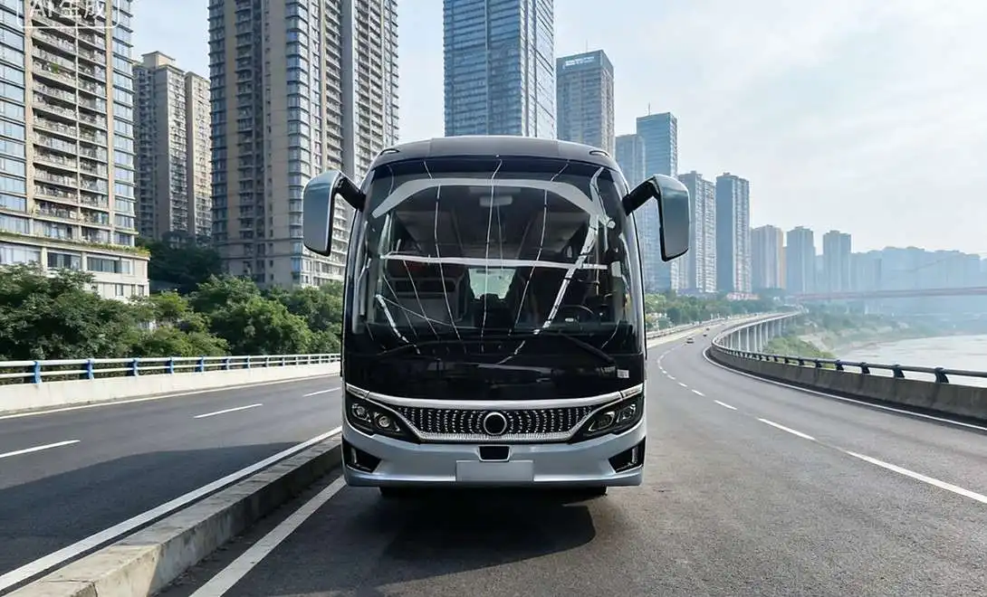 Electric 8m touring bus for export
