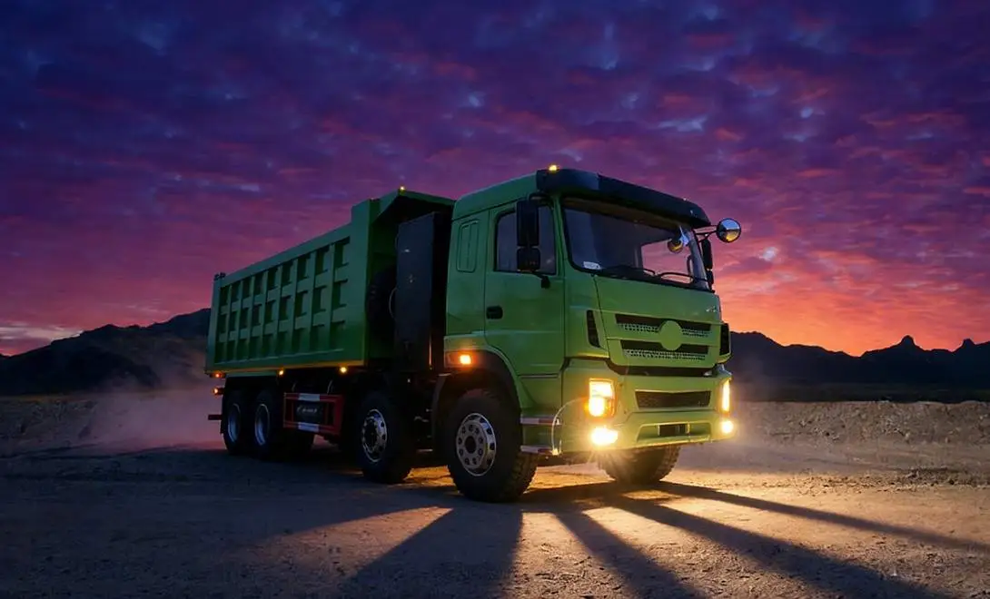 Load 55Ton Electric Dump Truck